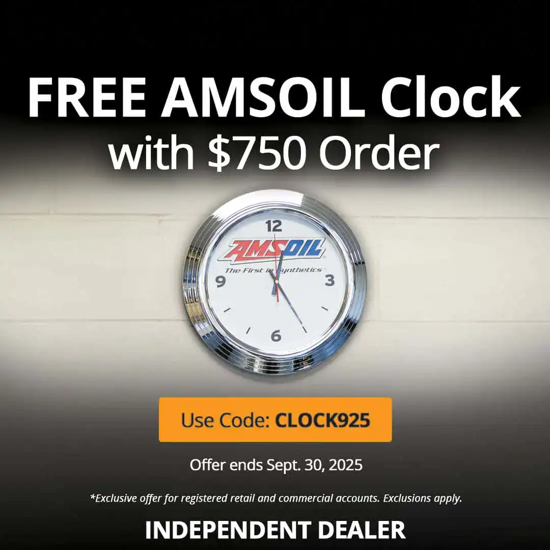 Free AMSOIL Plastic Funnel with Order of $75 or More