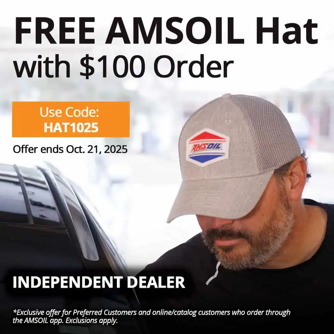Free AMSOIL Plastic Funnel with Order of $75 or More